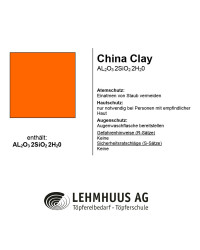 China Clay, Prix par 1 kg