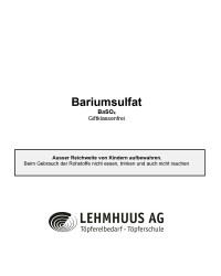 BARIUMSULFAT, Preis pro 5 kg