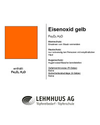 EISENOXID GELB, prix par 1 kg