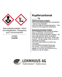 KUPFERCARBONAT, prix par 500gr