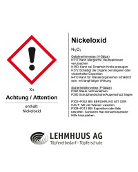 NICKELOXID, prix par 500 gr